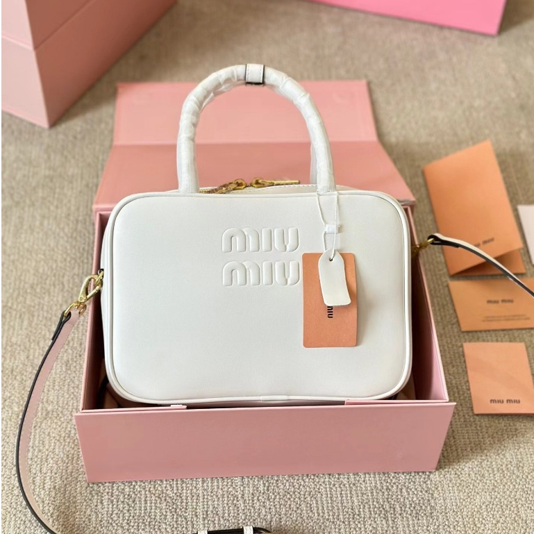 Softy PADDED กระเป ๋ าถือใหม ่ Classic BAULETTO Simple Practical Large-Capacity Bowling Briefcase MI999999-0531
