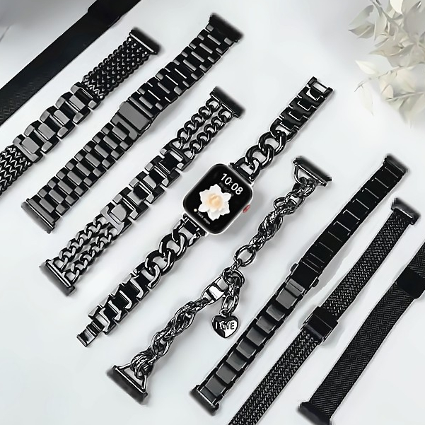 Cool Black Strap Compatible For Huawei watch Fit 4 สาย Huawei watch Fit 4 Pro สายนาฬิกา huawei watch