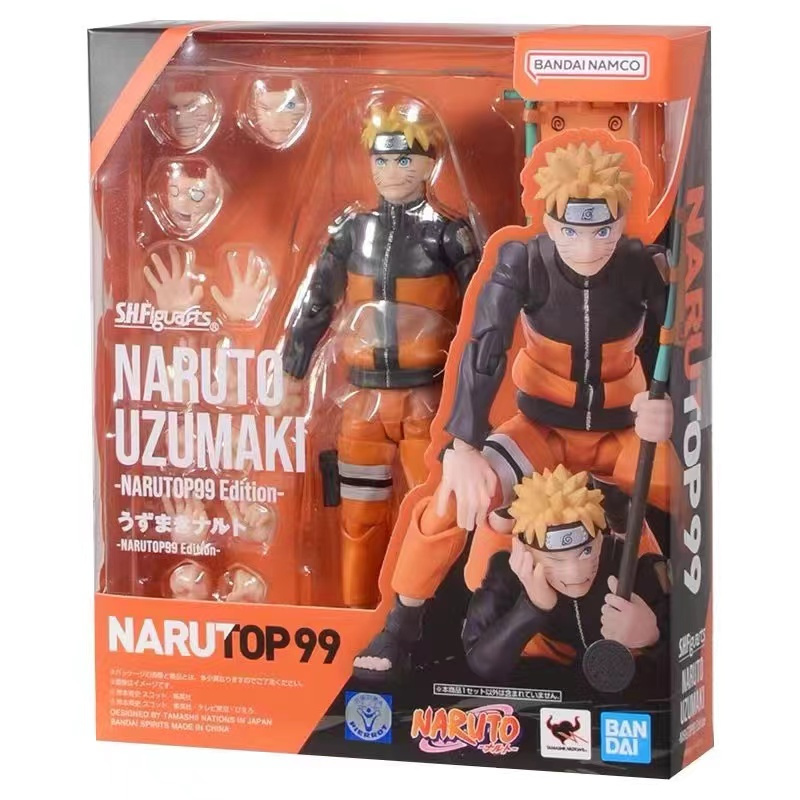 [คลังสินค้าพร้อม] Bandai/bandai สินค้าใหม่ SHF NARUTO Shippuden NARUTO Movable
