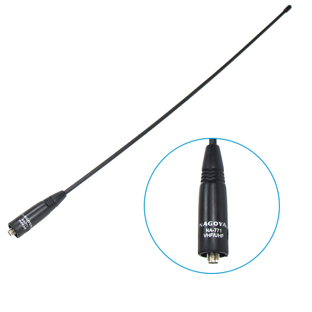 T-1NAGOYA NA-771 Universal Walkie Talkie เสาอากาศ VHF/UHF 144/430 MHz SMA-Female สําหรับ Baofeng Ret