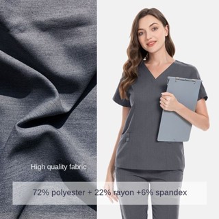 NIAAHINN ชุดสครับ ชุดพยาบาล (เสื้อ+กางเกง)