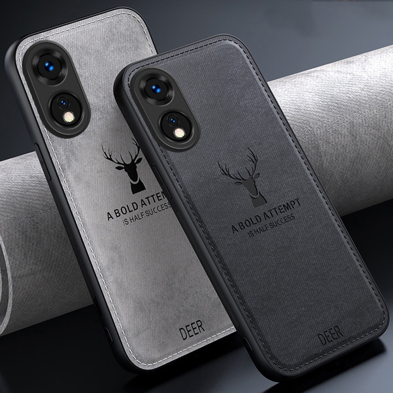 เหงื่อและกันกระแทกกรณีโทรศัพท์ผ้า OPPO A18 A38 A58 A78 A79 A98 Reno 12 Pro Reno 11F Reno 10 Pro
