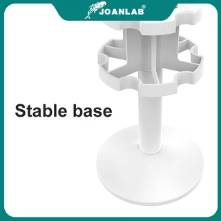 Joanlab ชั้นวางปิเปตปิเปตสี่เหลี่ยมคางหมูและที่วางปิเปตทรงกลมสําหรับปิเปตแบบปรับได้