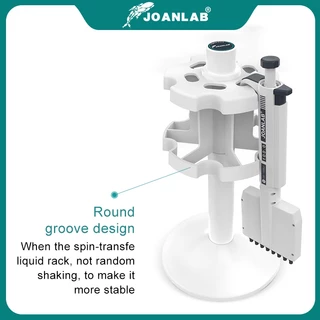 Joanlab ชั้นวางปิเปตปิเปตสี่เหลี่ยมคางหมูและที่วางปิเปตทรงกลมสําหรับปิเปตแบบปรับได้