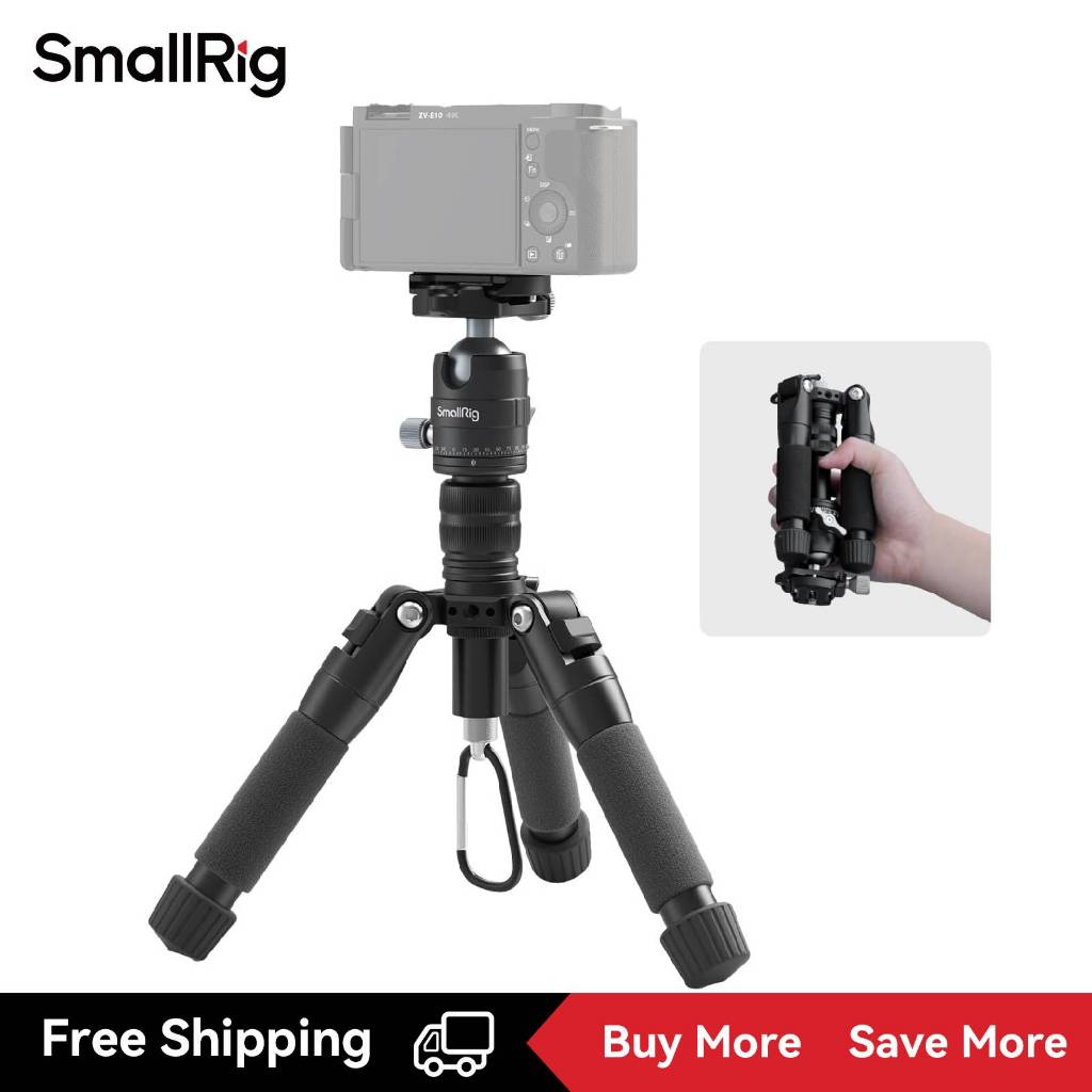 Smallrig ขาตั้งกล้องอลูมิเนียม ขนาดเล็ก VT-20 #4289