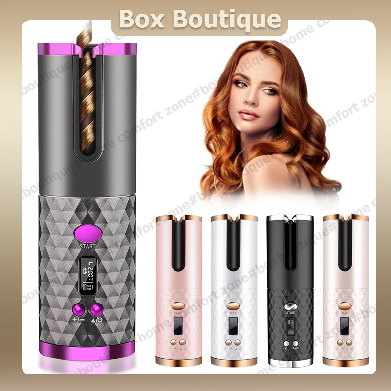 【พร้อมส่ง】เครื่องม้วนผมอัตโนมัติ เครื่องม้วนผมแบบอัตโนมัติขนาด USB ไร้สาย แกนม้วนผม แบบพกพา ที่ม้วนผมไฟฟ้า ผมสวยภายใน3นาที