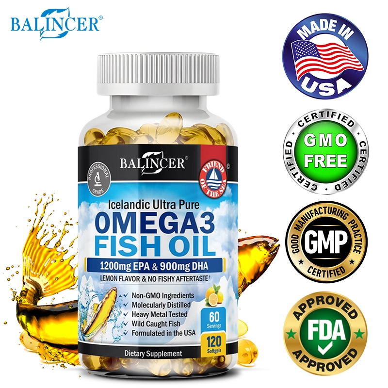 Balincer-omega 3 อาหารเสริมน ้ ํามันปลา - บํารุงข ้ อต ่ อ สุขภาพหัวใจและสมอง