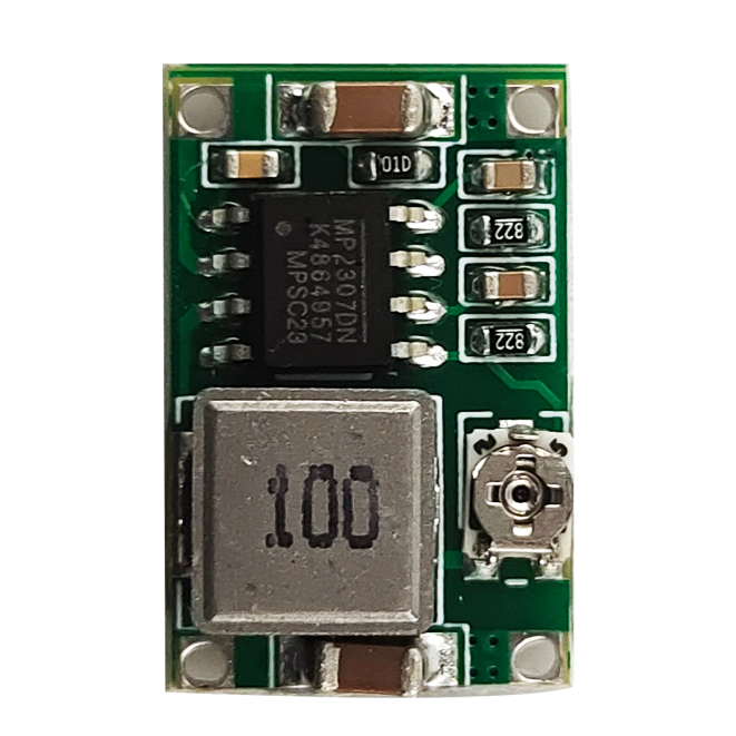 Mini DC-DC 12-24V ถึง 5V 3A ขั้นตอนลงโมดูลแหล่งจ่ายไฟแรงดันไฟฟ้า Buck Converter ปรับ 97.5% 1.8V 2.5V 3.3V 5V 9V 12V