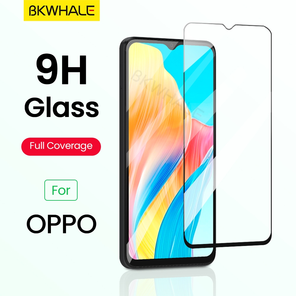 BKWHALE 9HสําหรับOPPO A18 A17 A16 A38 A52 A54 A55 A74 A78 A92 A94 Reno14 Pro Reno 14 13 7 6 5 14F 13F 12F 11F 8F 7Z 7Z X8 Pro Ultraป้องกันหน้าจอX8 ฟิล์ม