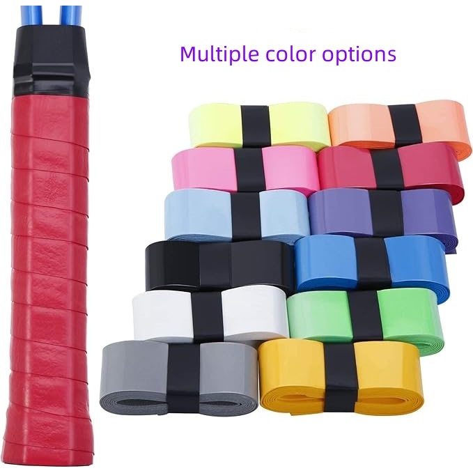 ไม ้ เทนนิส ไม ้ แบดมินตัน Grip Tape Overgrips สําหรับ Anti-Slip และ Sweat Absorbent Grip
