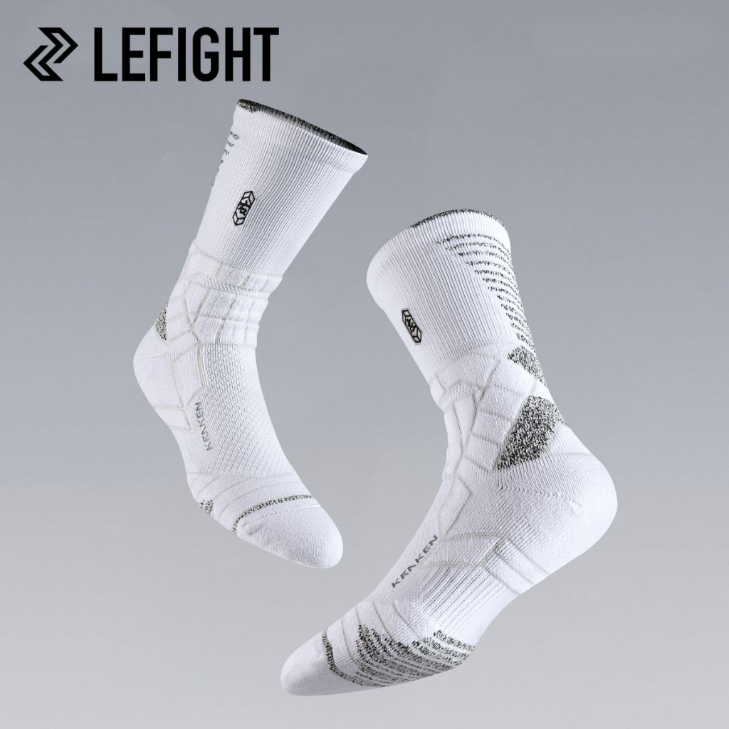 LEFIGHT BSD23009 บาสเกตบอล Elite ถุงเท้าผู้ชาย High Top Player Edition Anti slip Cushioning หนาผ้าเช