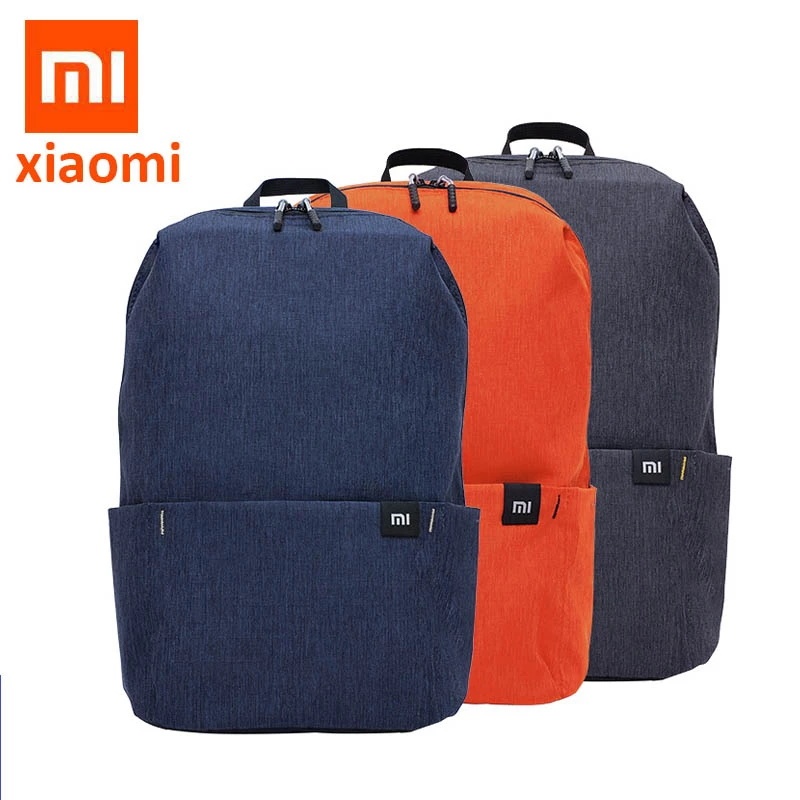 Original Xiaomi Mi กระเป๋าเป้สะพายหลัง 7L/10L/15L/20L กันน้ําที่มีสีสันทุกวัน Urban Unisex กีฬากระเป๋าเป้สะพายหลัง Dropshipping