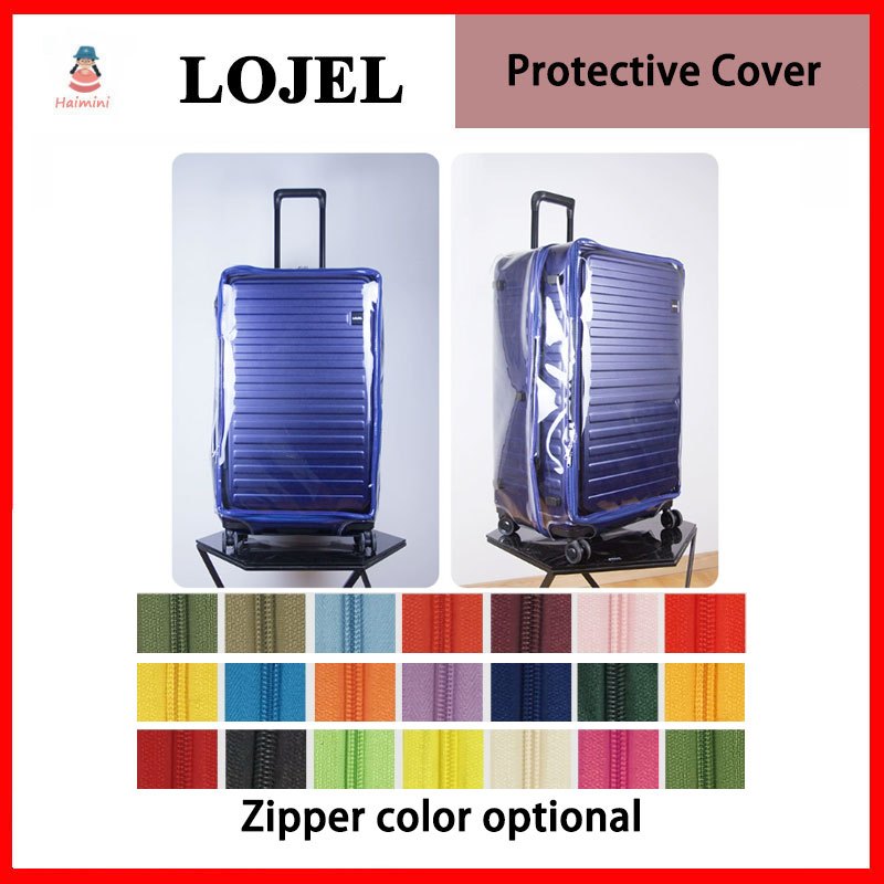 เหมาะสําหรับ Roger LOJEL กระเป ๋ าเดินทางกระเป ๋ าเดินทางรถเข ็ นป ้ องกัน 25/93.2/99.9 ซม.หนาโปร ่ งใสฟรีถอดชิ ้ นส ่ วน