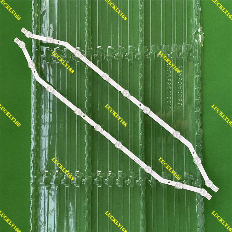 2PCS (ใหม่) UA32EH4003R/UA32EH4005R/UA32FH4005R 32 นิ้ว 9 ไฟ Curved Backlight Strip SAMSUNG 32 "TV D