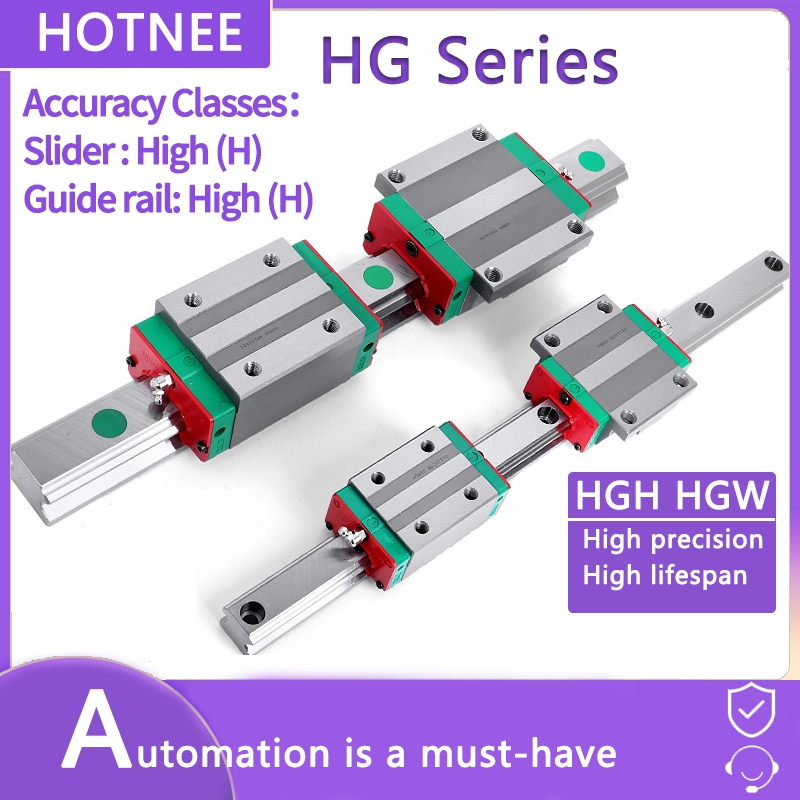 Linear Guideway/แบริ่งเชิงเส้น HG Series,High(H),HGH15CA HGW15CC HGW15CC HGW20CC HGR Linear Guide/รา