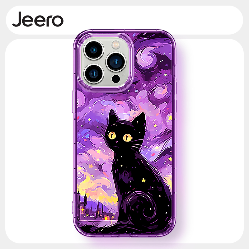 Jeero เคสไอโฟน เคสซิลิโคนนุ่มกันกระแทกใสการ์ตูนน่ารักตลก เคสโทรศัพท์  for iPhone 16 15 14 13 12 11 Pro Max SE 2020 X XR XS 8 7 Plus พลัส F4122Q