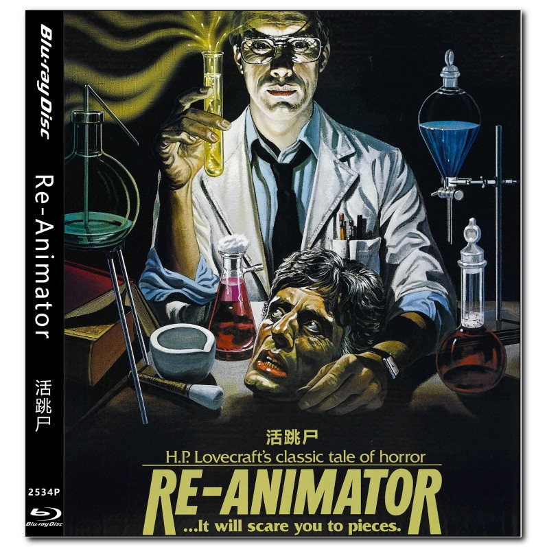 [ภาษาอังกฤษ] ภาพยนตร์ Blu-ray HD 4K UHD 1080P Re-Animator