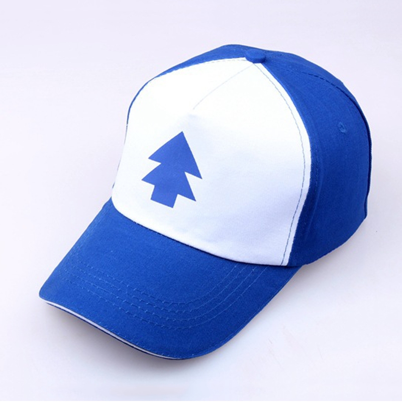การ์ตูนสนแรงโน้มถ่วง Falls Dipper เบสบอลหมวกคอสเพลย์อุปกรณ์เสริมหมวกผ้าใบปรับชายผ้าฝ้ายหมวกสนของขวัญ