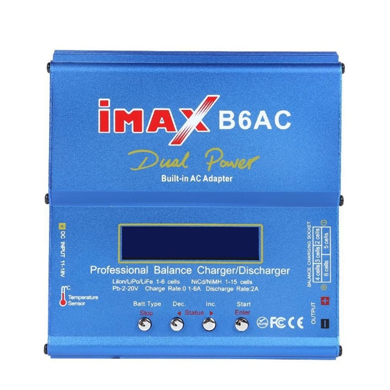 Imax B680W High Power B6AC Charger รุ ่ น Aircraft Balance Charger 80W รุ ่ น Charger