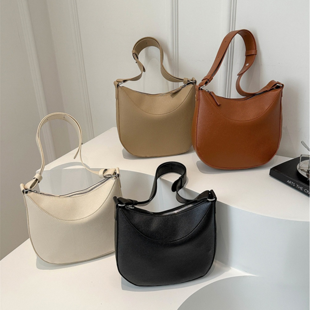 {2024-BEY }Women Fashion Crossbody Bag PU Leather Casual Tote Handbag Ladies Outdoor Bag [BeautYou.th ]