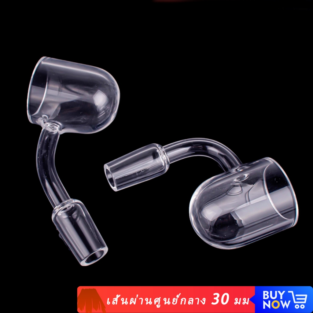 Quartz Round Bottom 10mm 14mm Joint Glass Banger สําหรับ Glass Bong Dab Rig D30793