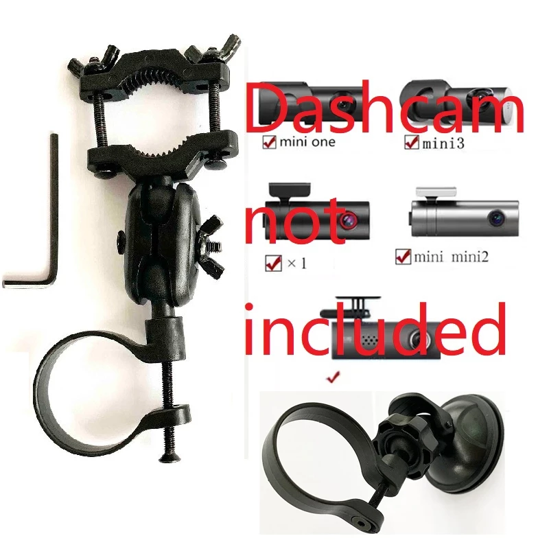 (24hr เรือ) ผู้ถือโปรโมชั่นสําหรับ Xiaomi 70 Mai 1s M310 รถดูด 3M สําหรับ 70Mai m300 Dvr Dash Cam DDpai mini one X1/2/3 tachop กล้องมองหลัง RC06/09/12 thumbnail 3