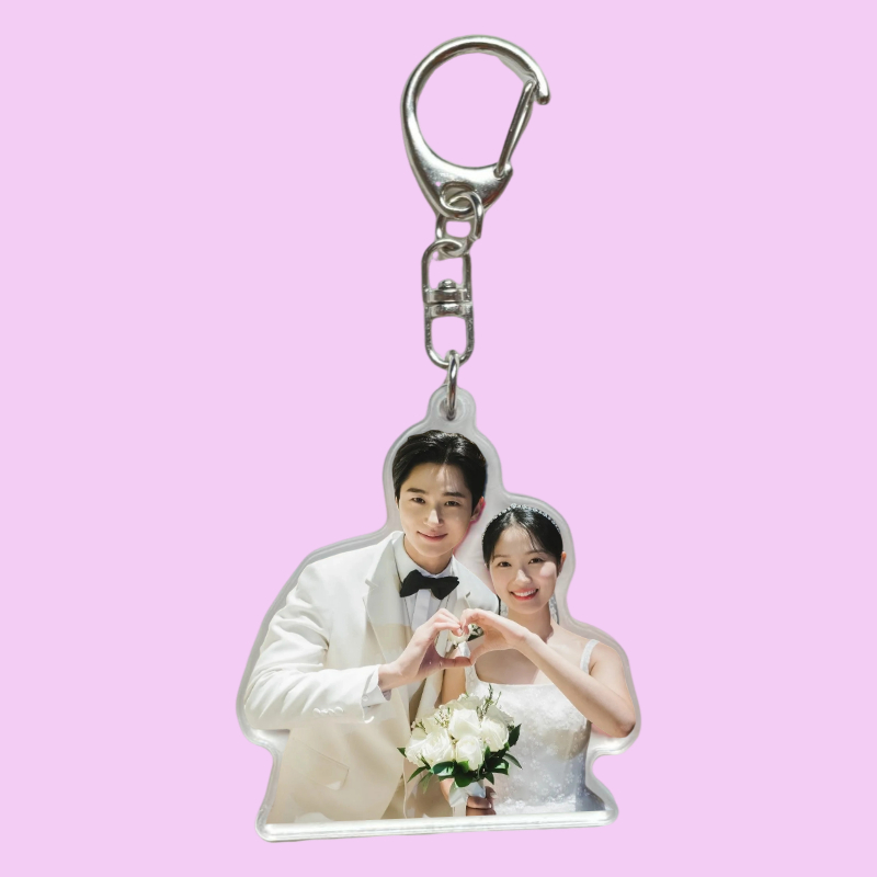 [LC] Byeon Woo Seok Loverly Runner พวงกุญแจไอดอลจี ้ อะคริลิคของสะสม