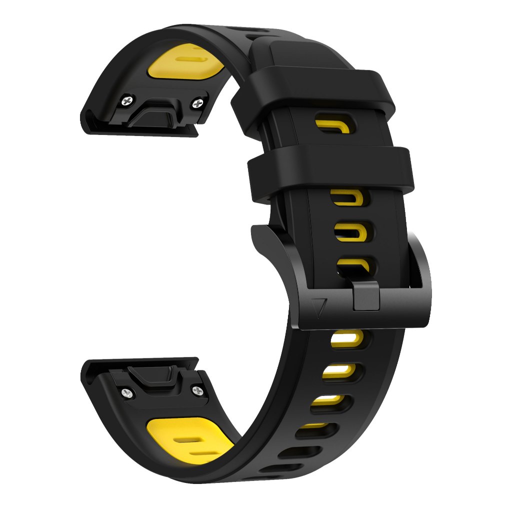 สําหรับผู้เบิกทาง Garmin 965 955 945 935 Fenix 7 6 5 22MM 26MM สายคู่สีกีฬา Fenix 7X 6X 5X สายรัดข้อมือแฟชั่น smart watch band Strap