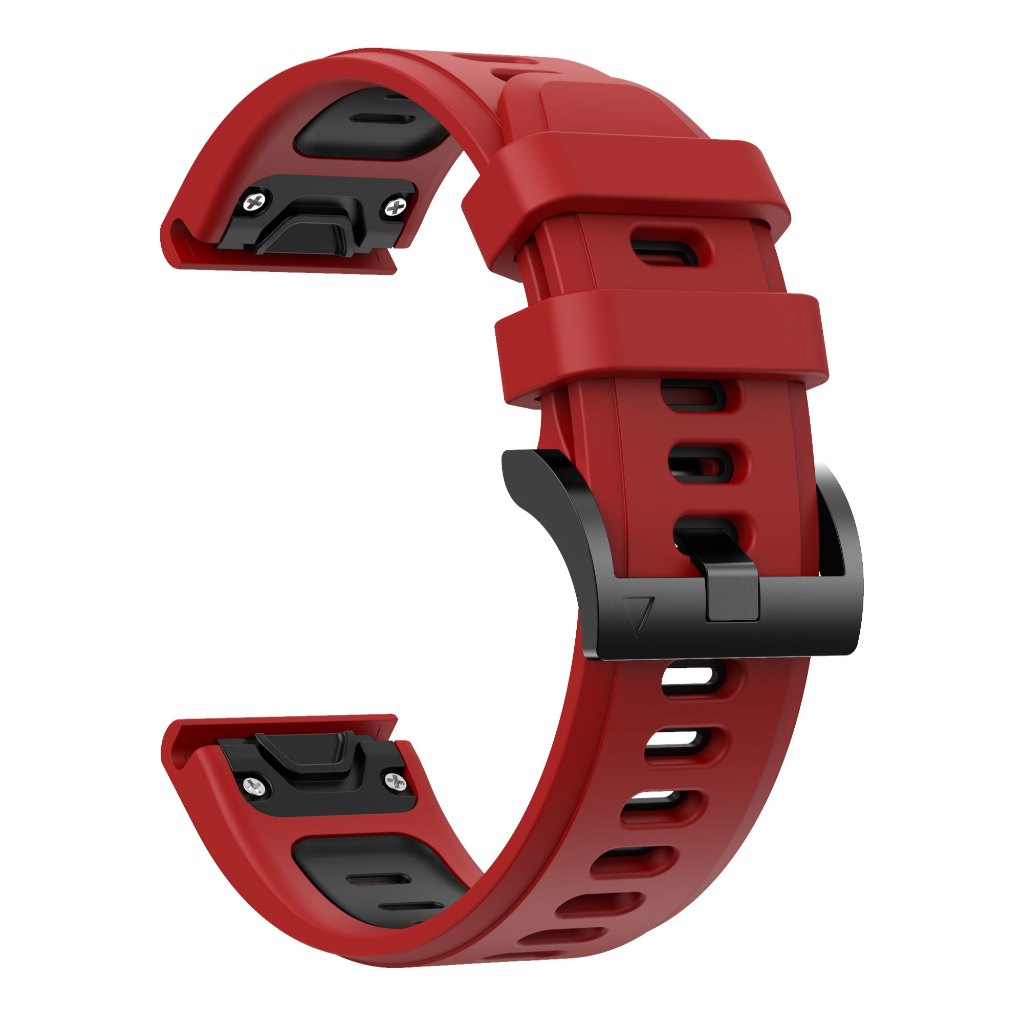 สําหรับผู้เบิกทาง Garmin 965 955 945 935 Fenix 7 6 5 22MM 26MM สายคู่สีกีฬา Fenix 7X 6X 5X สายรัดข้อมือแฟชั่น smart watch band Strap