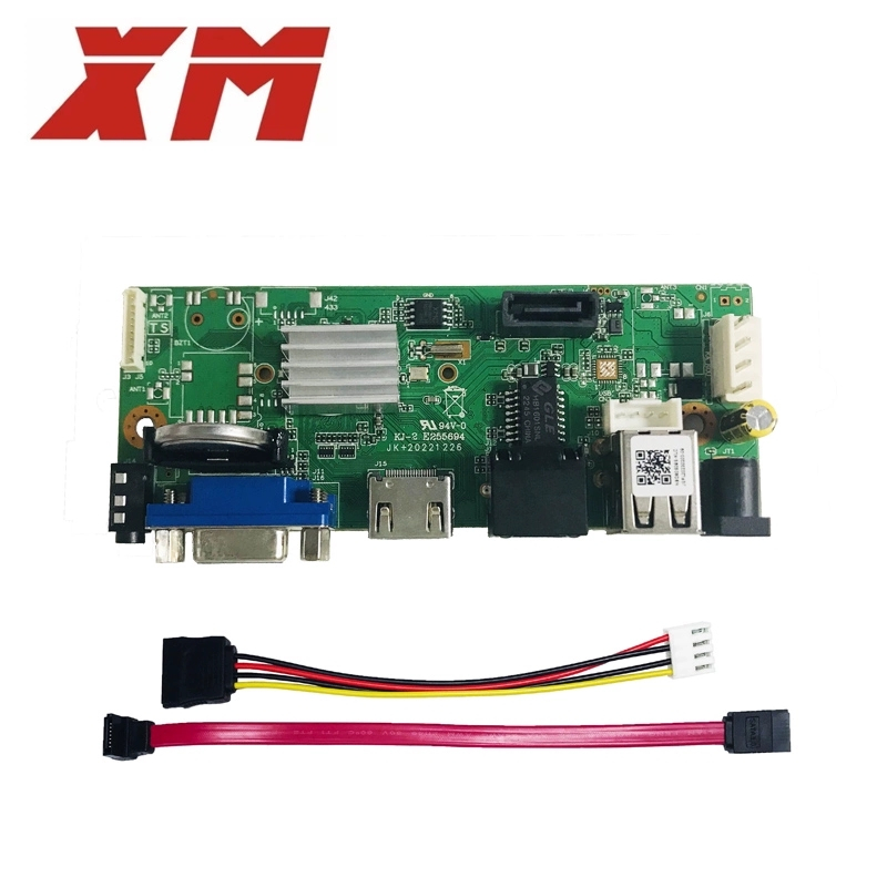 Xmeye กล้องวงจรปิด H.265 10CH/16CH/32CH*4K NVR เครือข่าย DVR Board