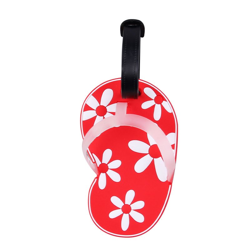 Creative flip-flops Slipper Bag Tag PVC Soft Hanging Tag แปลกใหม่ของที่ระลึกงานแต่งงานเจ้าสาวของขวัญอาบน้ําสําหรับแขก