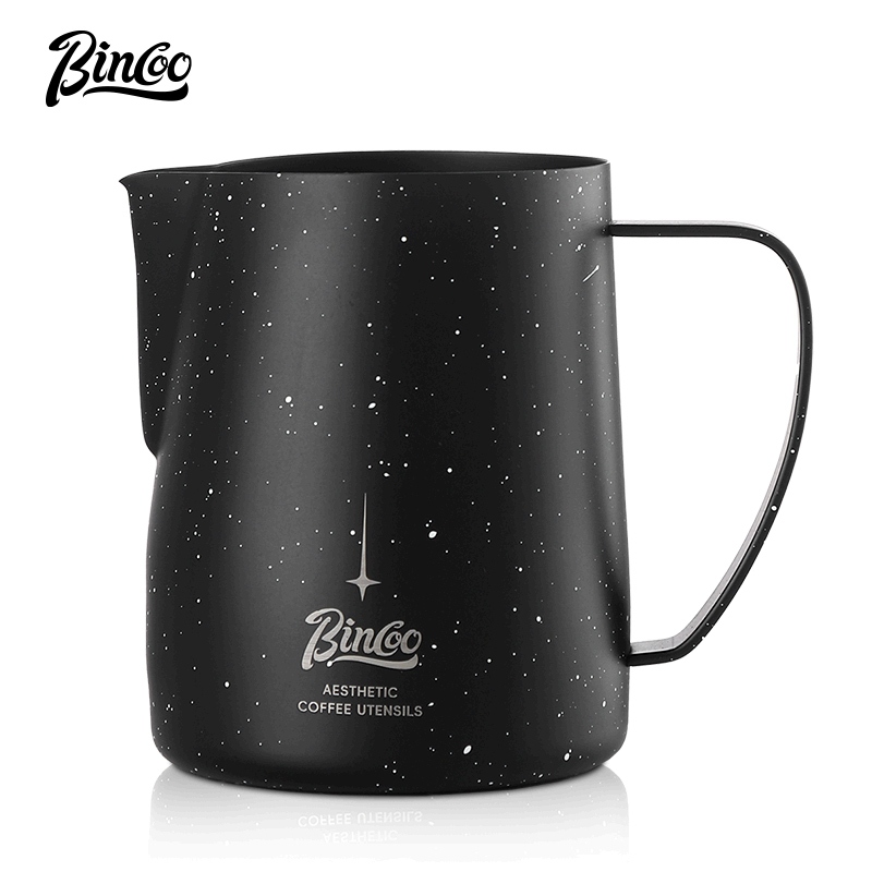 Bincoo Starry Sky กาแฟ Latte Art ถังนมสแตนเลส Professional Teflon Latte Art ถ ้ วย 350ML/600ML