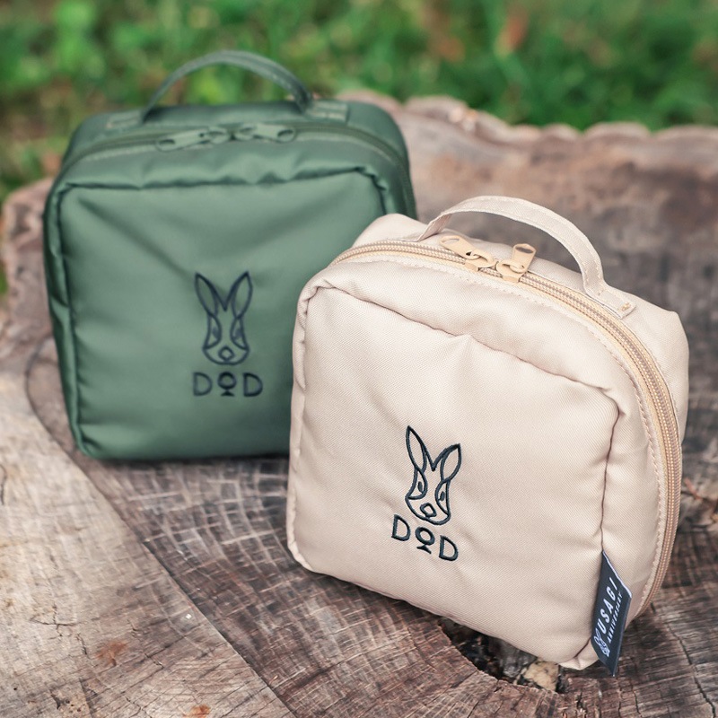 ❤️กระเป๋าใส่เหรียญ DOD ฟรี❤️Japan DOD Outdoor Camping Cute Rabbit Large Capacity High-look Portable Storage Bag - รูปที่ 2