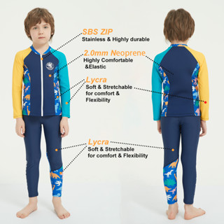 VODA BEBA ชุดว่ายน้ำเก็บอุณหภูมิ ชุดว่ายน้ำเก็บอุณหภูมิเด็กช…