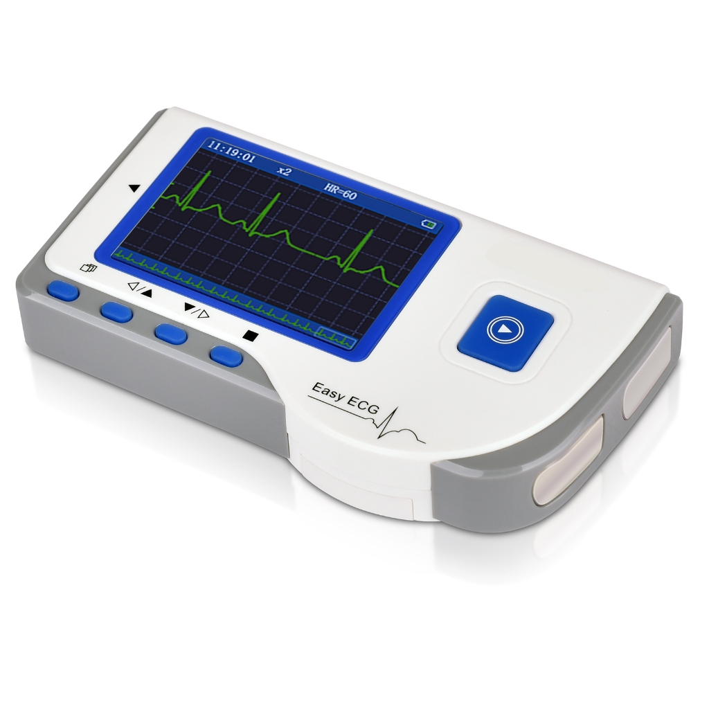 Heal Force Medical แบบพกพา ECG EKG Monitor เครื ่ อง Heart Rate Monitor อุปกรณ ์ เสริม