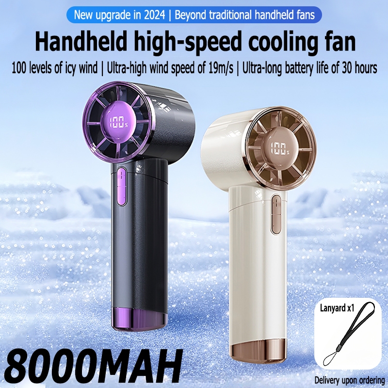 พร้อมส่ง พัดลมไอเย็น Bladeless Pocket Fan พัดลมพกพา พัดลมเครื่องปรับอากาศ ขนาดเล็ก แบบพกพา