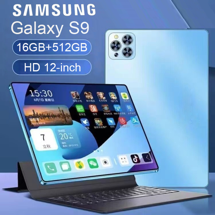 SAMSUNG Galaxy tab s9 แท็บเล็ต สเปคแท้100% New 2024 Tablet 12นิ้ว HD แท็บเล็ต แกะ12GB รอม512GB แท็บเล็ตราคาถูก รับประกัน 1 ปี