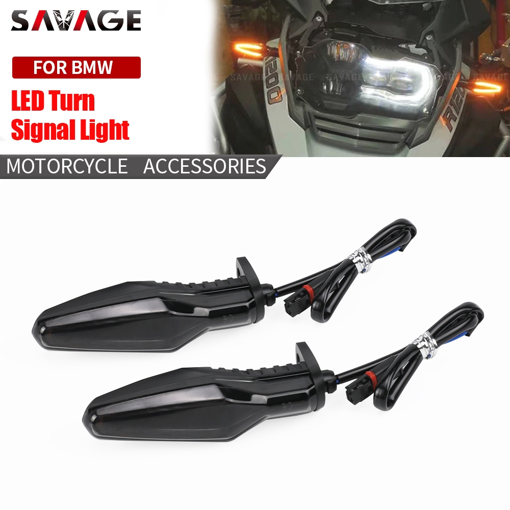 ไฟเลี้ยว LED ด้านหน้าสําหรับ BMW CE 04 G 310 R/GS S 1000 XR/RR/R F900 F750 F850 R1200 R1250 R1300 R NINE T อุปกรณ์เสริมรถจักรยานยนต์ไฟแสดงสถานะ ราคา ถูกที่สุด ดีลบีเคเค
