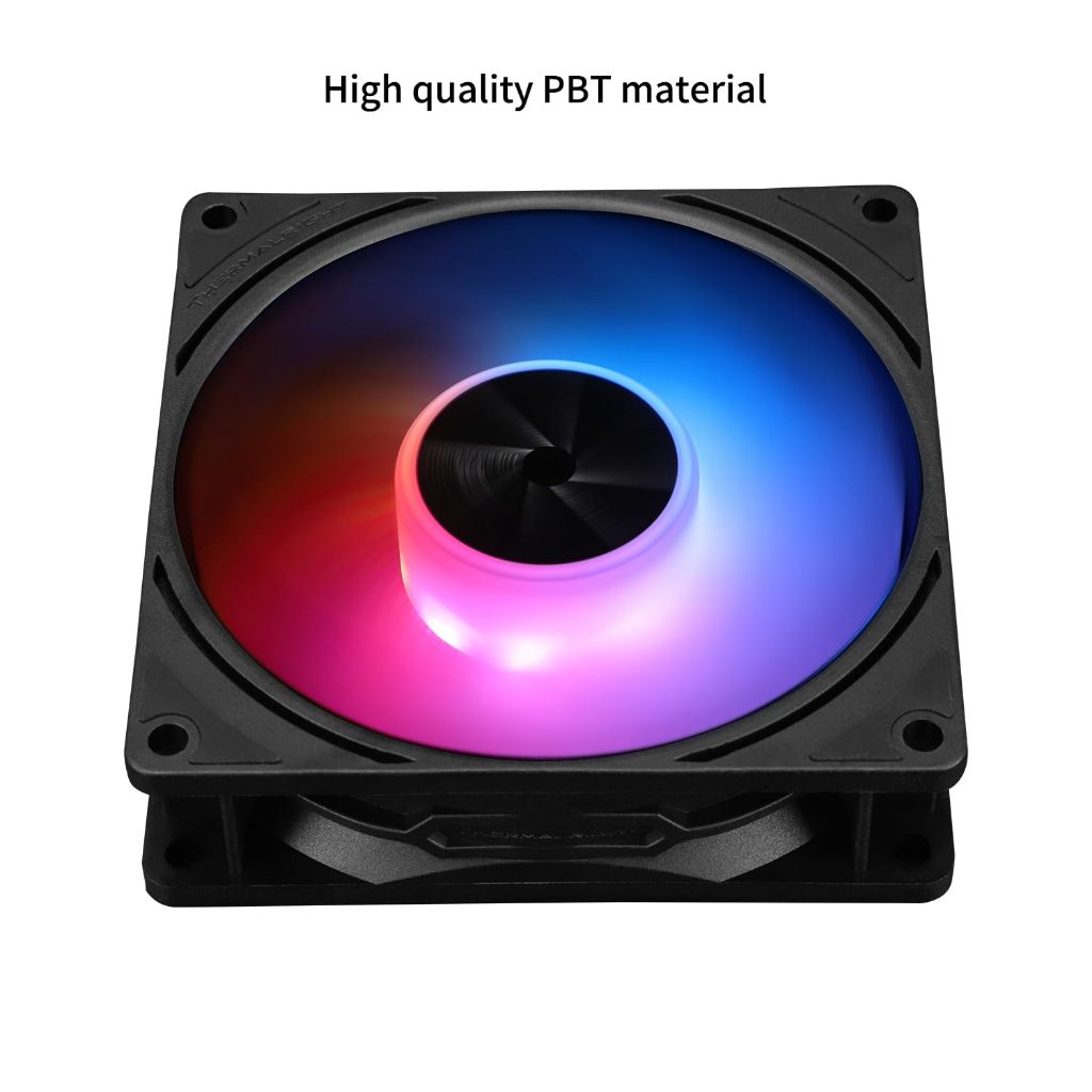 Thermalright TL-P9-S ARGB สีดํา 92 มม.พัดลมCPUคอมพิวเตอร์แชสซีพัดลมQuiet 2200RPMความเร็ว 4PIN PWMพัดลมPCประสิทธิภาพสูงเงียบCoolerพัดลมCPUพัดลมระบายความร้อน