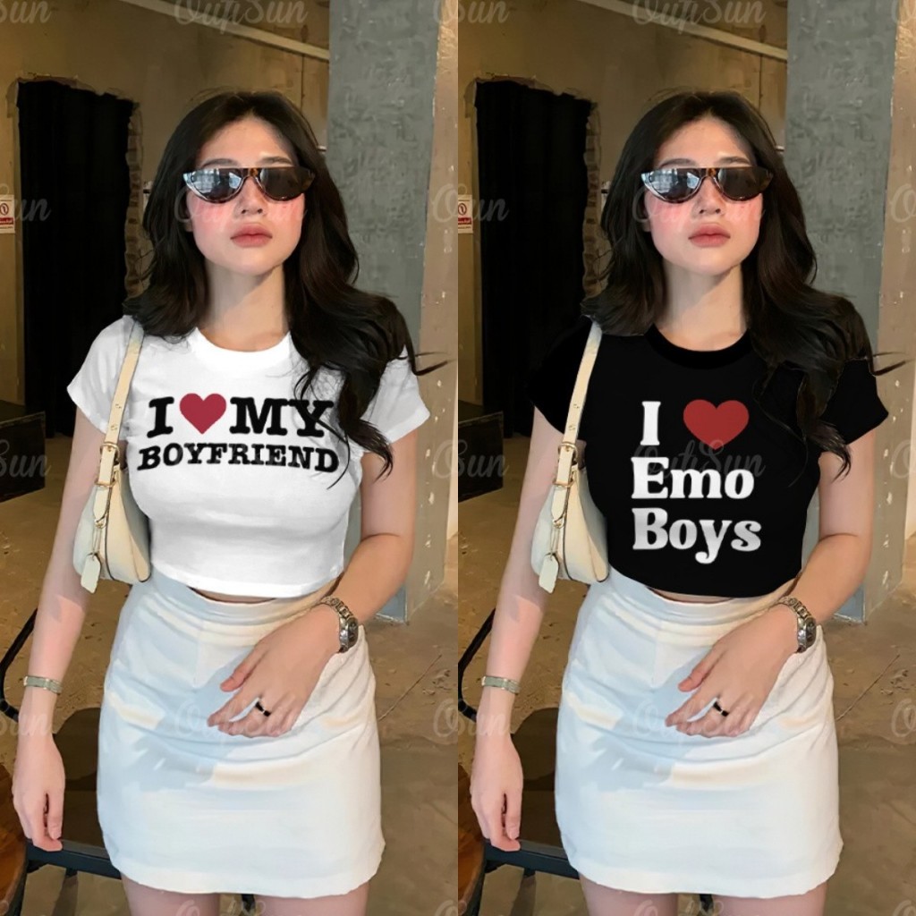 Babytee เสื้อครอปสตรีสไตล์เกาหลีฤดูร้อนใหม่แขนสั้นแน่นรอบคอเสื้อยืดสาว Street เสื้อยืดเซ็กซี่เสื้อกอดสําหรับผู้หญิง