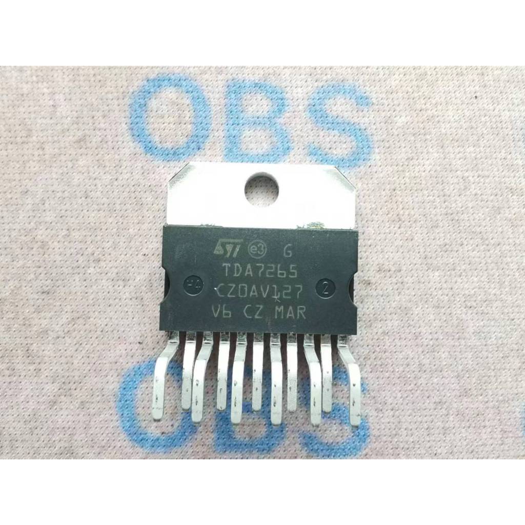 Tda7265 7265 ยี่ห้อ (1 ชิ้น) ใหม่เครื่องขยายเสียงชิป ZIP-11 ST pxa6 ((1 ชิ้น)