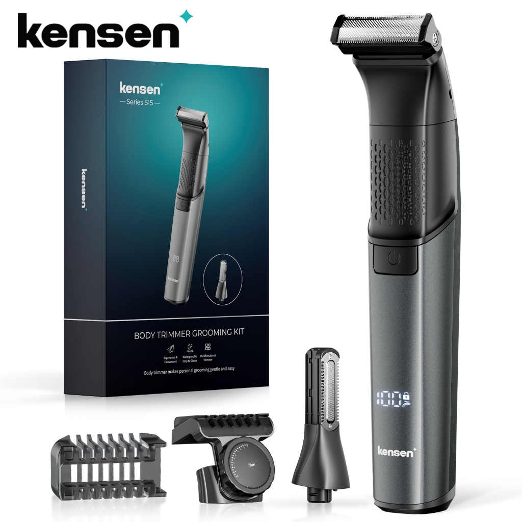Kensen เครื่องโกนหนวดไฟฟ้า กันน้ํา กําจัดขนขาหนีบ สาธารณะ ส่วนตัว ที่กันจอนผม อเนกประสงค์ ที่กันจอน มีดโกน สําหรับผู้ชาย ชุดกรูมมิ่ง