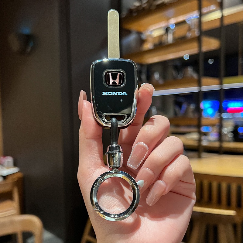 [พร้อมส่ง] เคสครอบกุญแจรถ TPU สําหรับ HONDA All BRIO BRV แฟชั ่ นและความเรียบง ่ าย