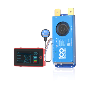 บอร์ดป้องกันแบตเตอรี่ลิเธียมอัจฉริยะ 12V 24V 48V 100A 200A จอแสดงผลพลังงานควบคุมแบตเตอรี่พลังงานแสงอาทิตย์, การตรวจสอบ wifi ระยะไกล, การชาร์จและการถอดชาร์จ