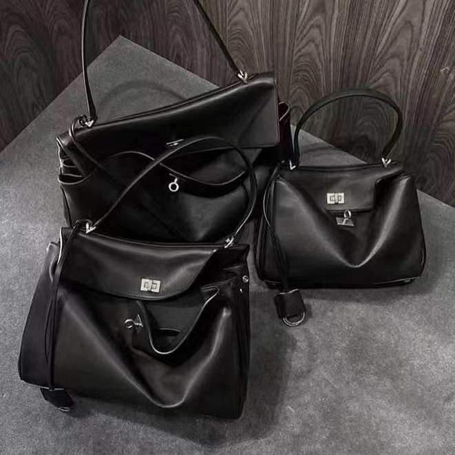 R RODEO สไตล ์ ใหม ่ Underarm Tote Bag แฟชั ่ น All-Match Commuter หญิงกระเป ๋ าหนังแท ้ Cowhide BA999999-0604
