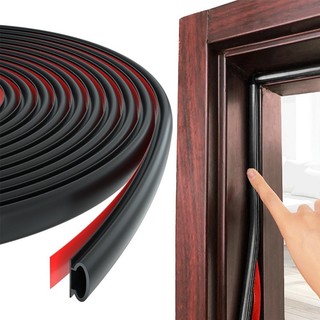 Rubber door stickers waterproof dustproof soundproof window rubber sealing strip