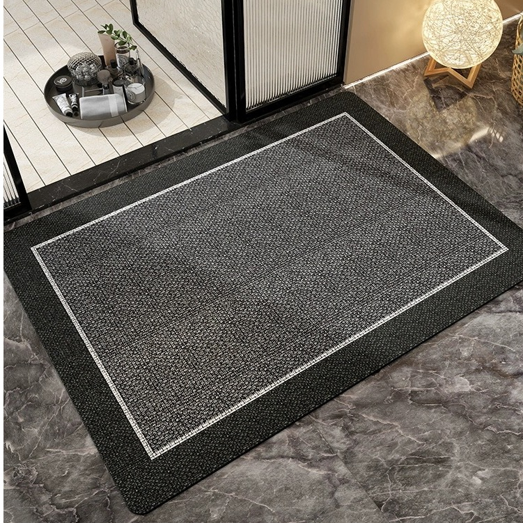 พรมเช็ดเท้า ห้องน้ํา วัสดุโคลนไดอะตอม สไตล์เรียบง่าย ขนาด 40x60cmถึง60x90cm สวยงามและใช้งานได้จริง เป็นมิตรกับสิ่งแวดล้อม มีสุขภาพดี และไม่มีกลิ่น ทนต่อคราบน้ำมัน ดูดซับได้สูง และทำความสะอาดง่าย ,พรมเช็ดเท้า พรมเช็ดเท้ามินิมอล พรมเช็ดเท้าซับน้ําได้ดี
