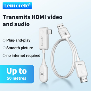 Lemorele P10 HDMI Wireless Transmitter Receiver การแชร์หน้าจ…
