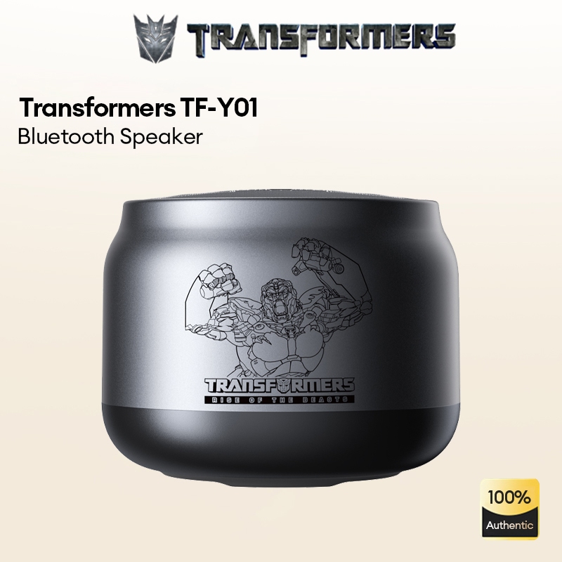 Transformers TF-Y01 ลําโพงบลูทูธไร ้ สาย HD คุณภาพเสียงรอบทิศทางน ้ ําหนักเบาแบบพกพาสมาร ์ ทเข ้ ากันได ้