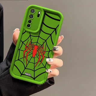 สําหรับrealme 5 6 7 8 Pro 5i 6i 7i 5S 6S C17 C3 C3i Spider Manเว็บอะนิเมะการ์ตูนTPUปลอกนุ่มฝาครอบป้องกันโทรศัพท์